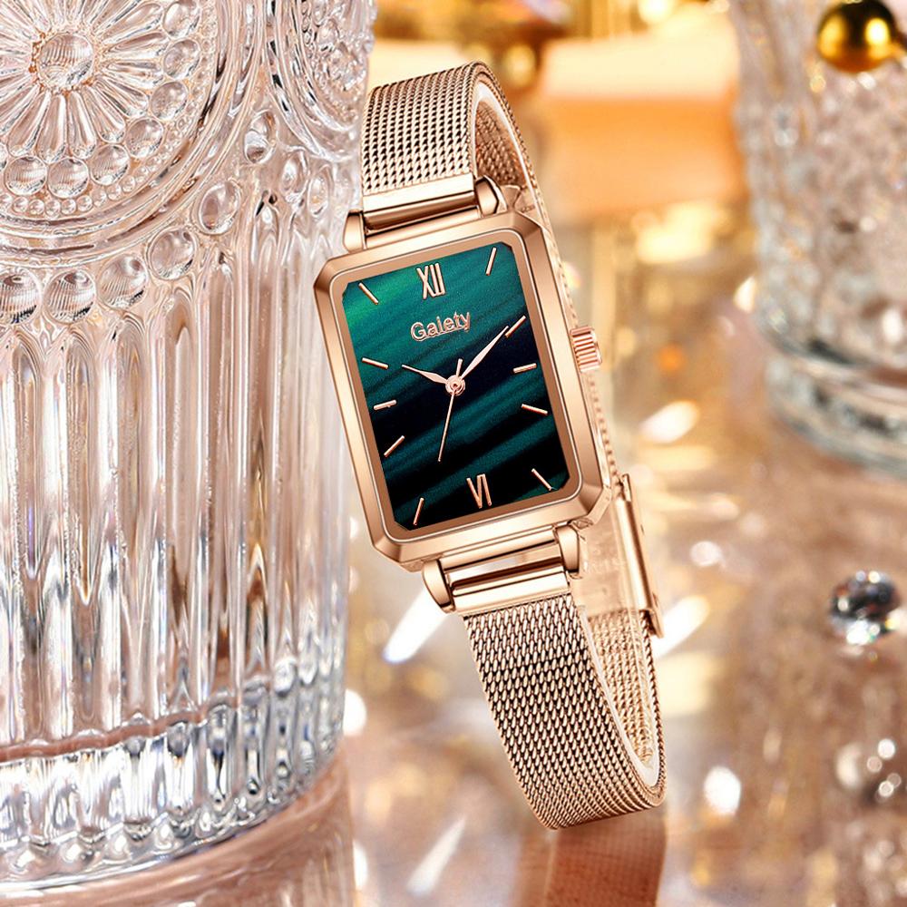Square Quartz Luxury Watch